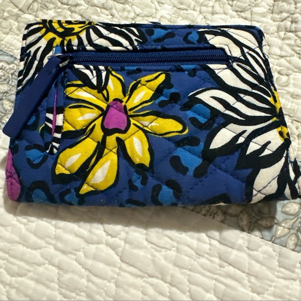 Vibrant Floral Quilted vera bradley Women's Wallet